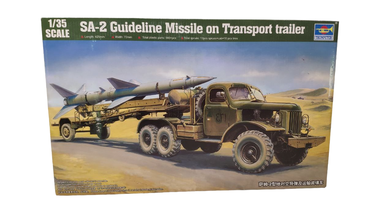 

00204 Автомобиль Т3М с зенитной ракетой