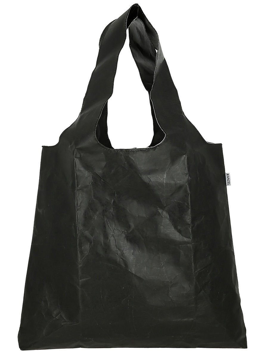 

Шоппер унисекс Ranzel ТС80Ч черный, Shopping Bag Borsa Kraft