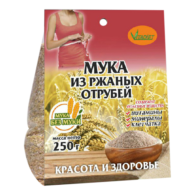 

Мука Чуваши хлеб из ржаных отрубей 250 г
