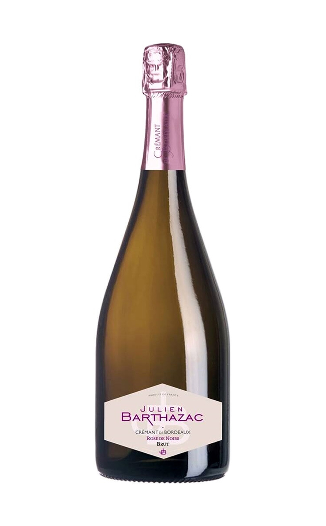 

Игристое вино брют розовое Julien Barthazac Rose de Noirs, Франция, 0.75 л