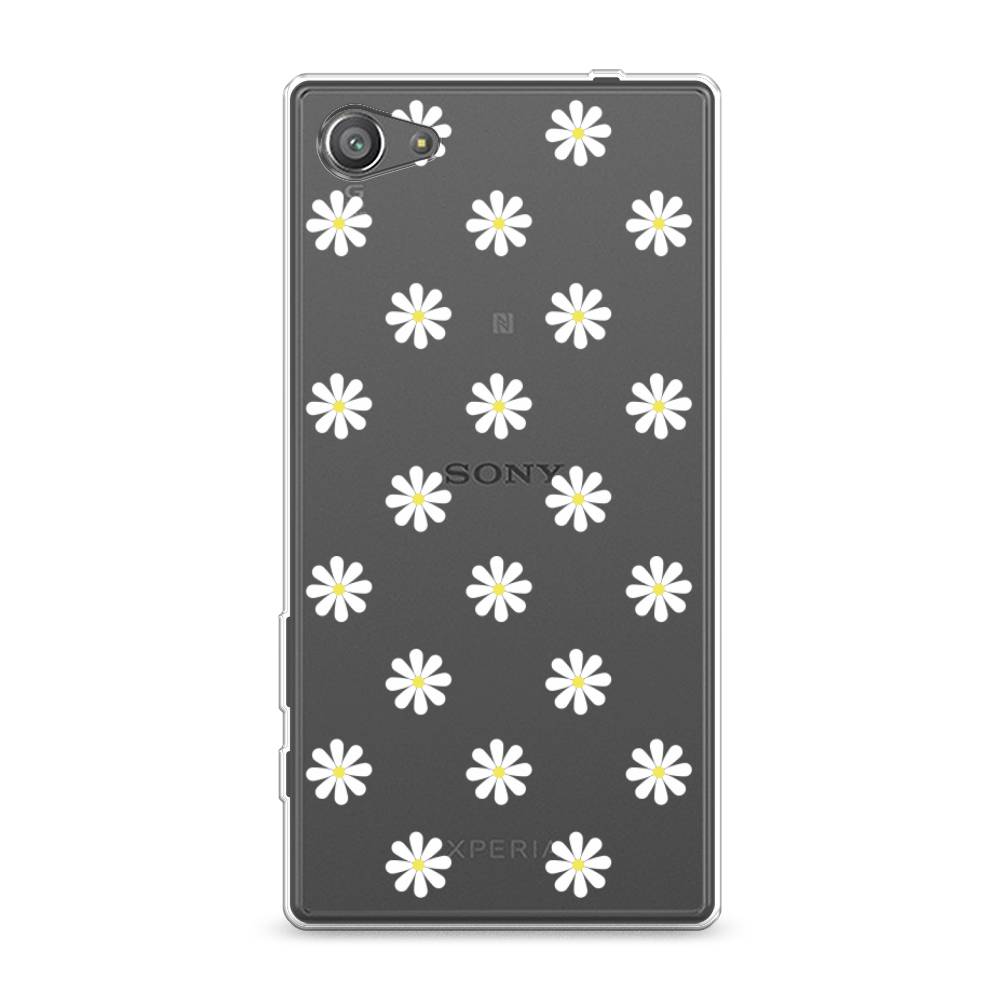 

Силиконовый чехол "Маленькие ромашки" на Sony Xperia Z5 compact, 52250-8