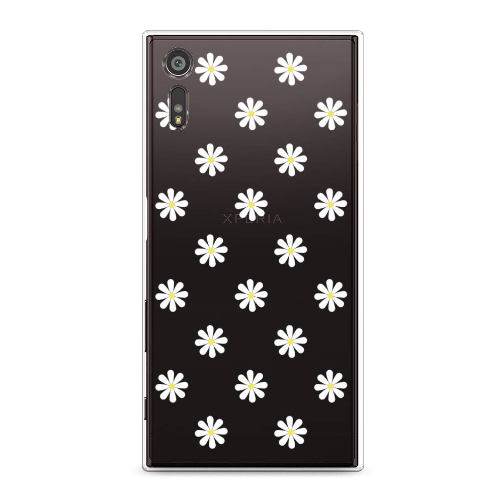 

Силиконовый чехол "Маленькие ромашки" на Sony Xperia XZ, 51450-8