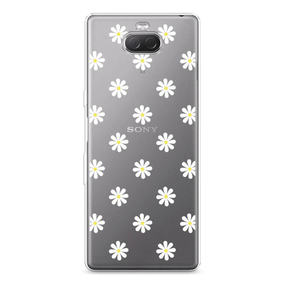 

Силиконовый чехол "Маленькие ромашки" на Sony Xperia XA3 Ulta, 53950-8