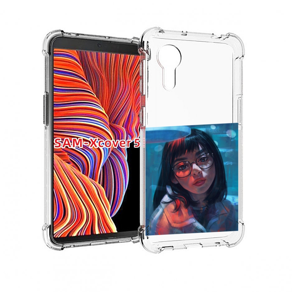 

Чехол MyPads девушка-под-красным-светом для Samsung Galaxy Xcover 5, Прозрачный, Tocco