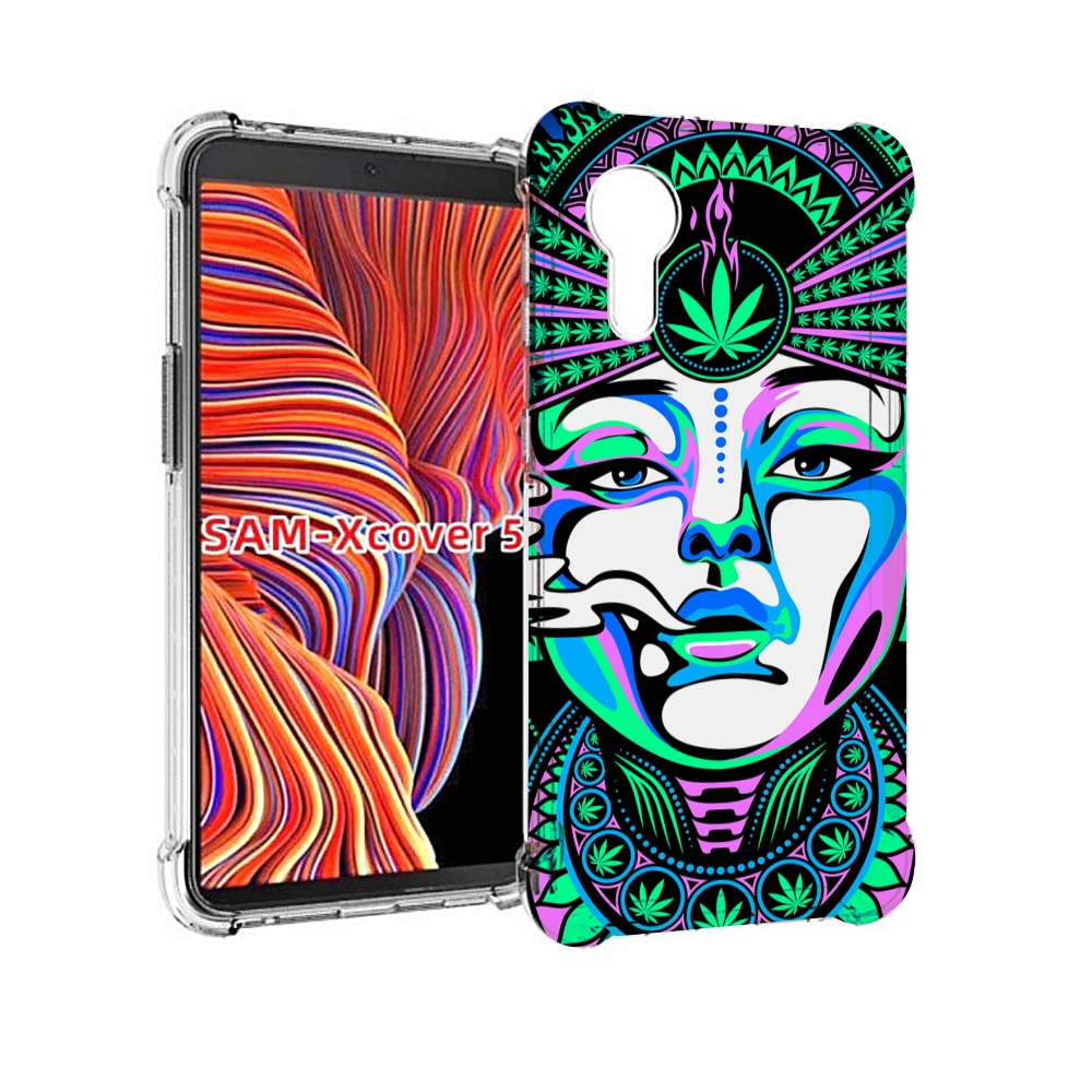 

Чехол MyPads девушка-любит-траву-абстракция для Samsung Galaxy Xcover 5, Прозрачный, Tocco