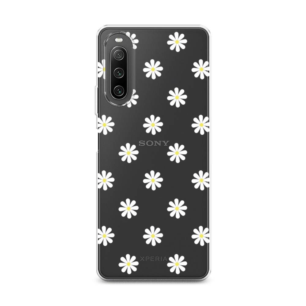 

Силиконовый чехол "Маленькие ромашки" на Sony Xperia 10 IV, 55250-8
