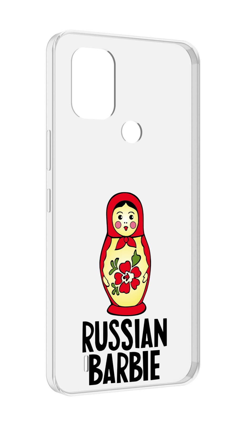 

Чехол MyPads матрешка для Nokia C31, Прозрачный, Tocco