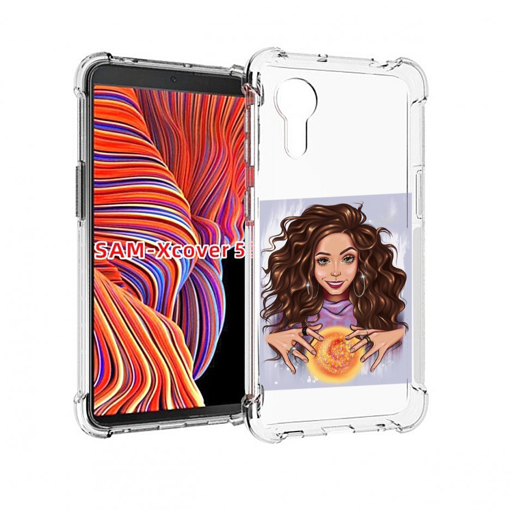 

Чехол MyPads девушка-волшебница для Samsung Galaxy Xcover 5, Прозрачный, Tocco