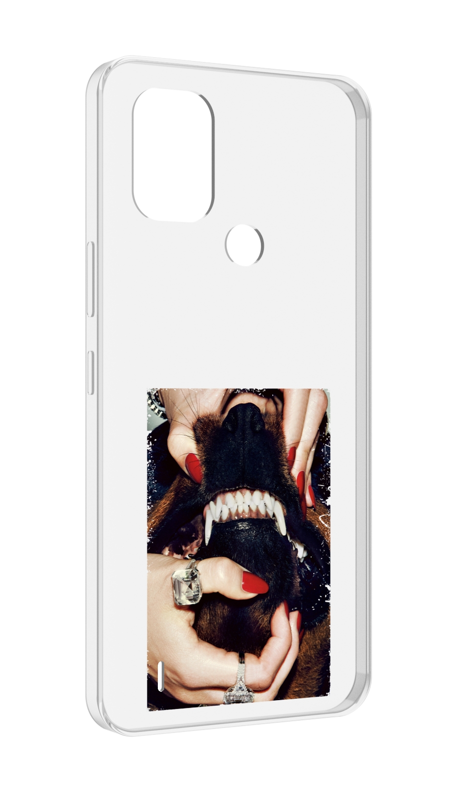 

Чехол MyPads маникюр для Nokia C31, Прозрачный, Tocco
