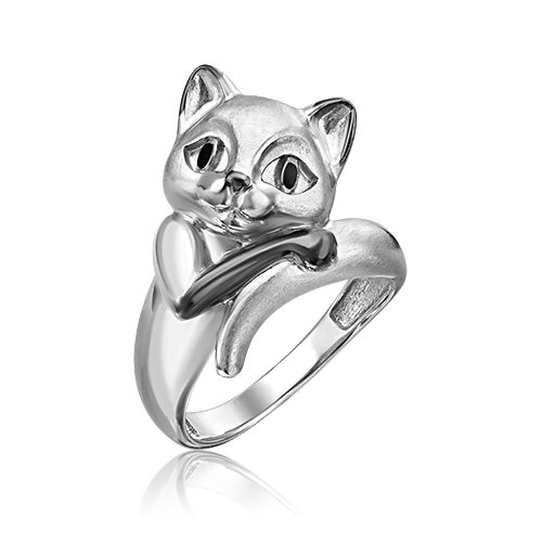 

Кольцо из серебра р. 18,5 PLATINA jewelry 01-5595-00-000-0200, эмаль, 01-5595-00-000-0200