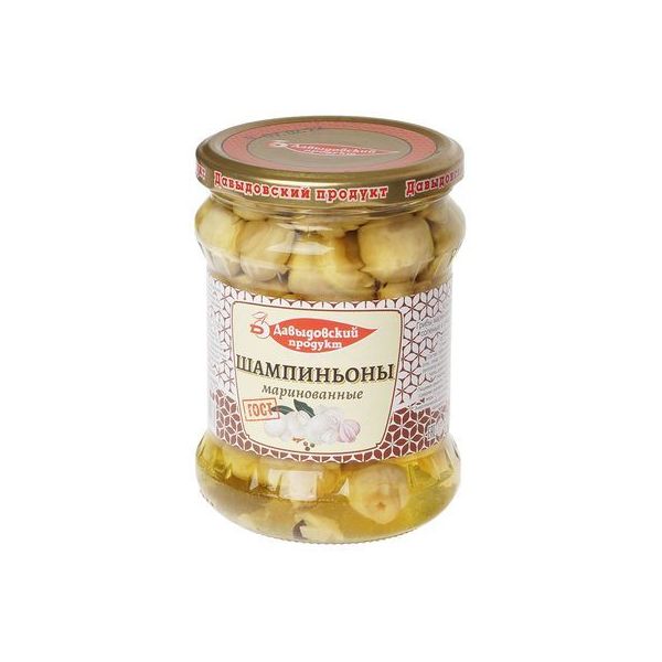 

Шампиньоны Давыдовский продукт целые маринованные 450 г