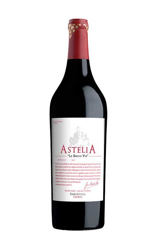 

Вино сухое красное Astelia Le Grand Vin Terres du Midi 2019, Франция, 0.75 л