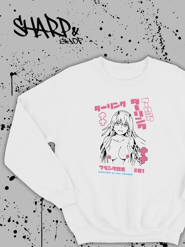 

Свитшот мужской SHARP&CUT ADD860267 белый 52 RU, ADD860267