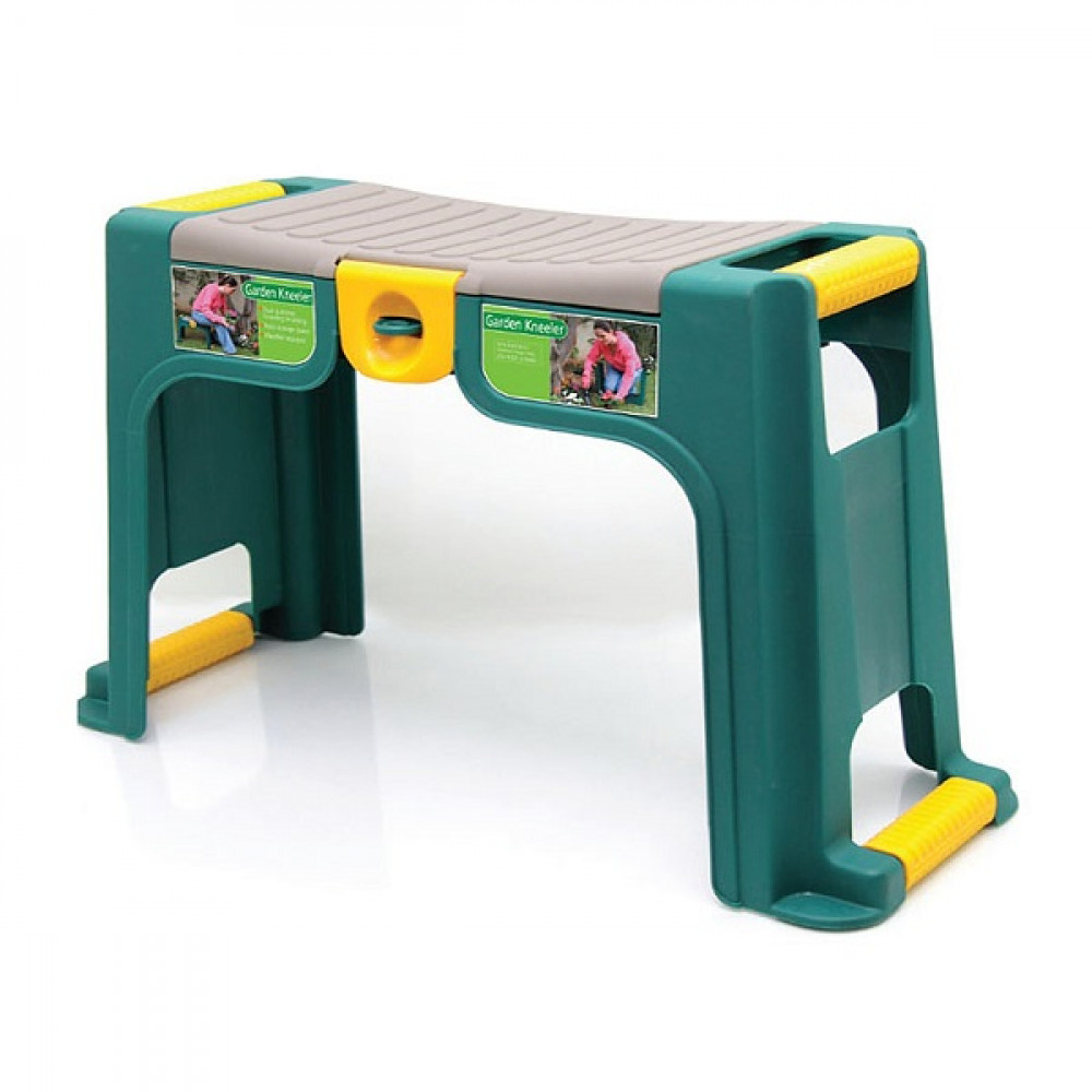 

Скамейка-перевертыш садовая Helex с органайзером, зеленый/желтый, арт. H825