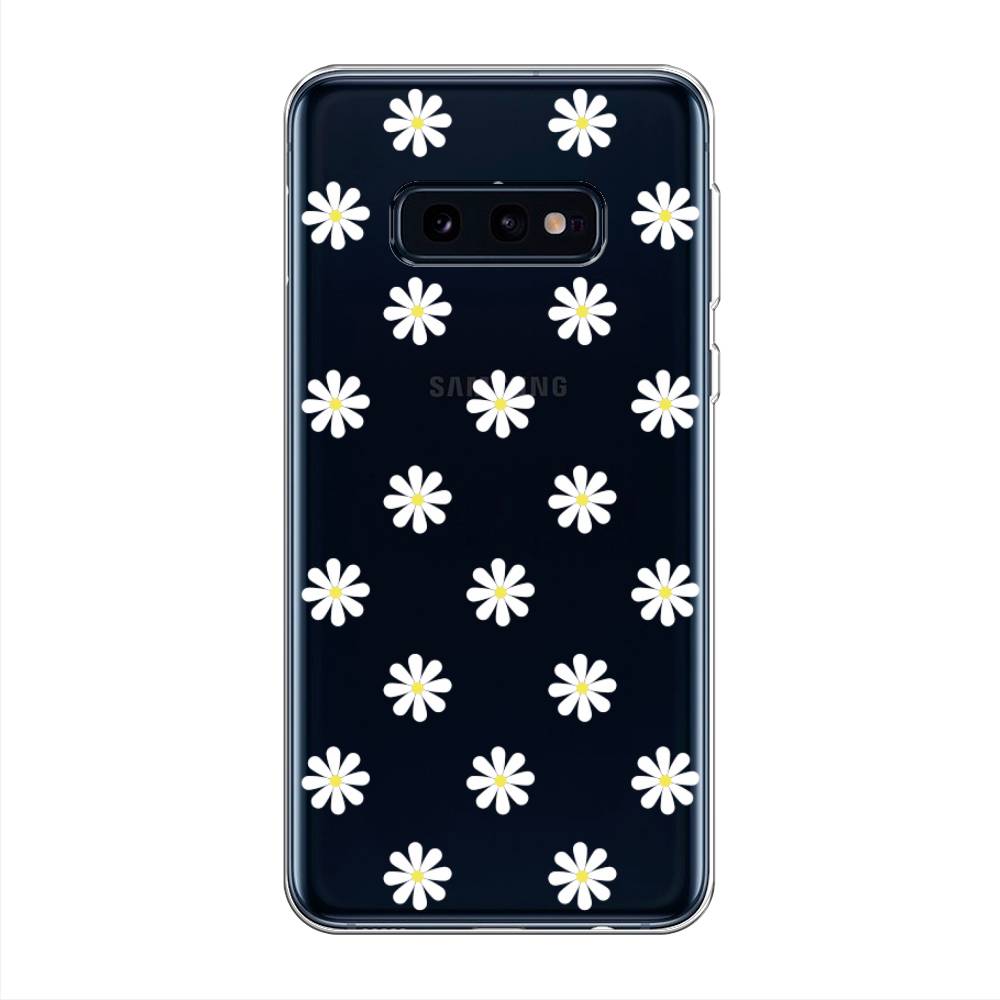 

Силиконовый чехол "Маленькие ромашки" на Samsung Galaxy S10E, 27250-8