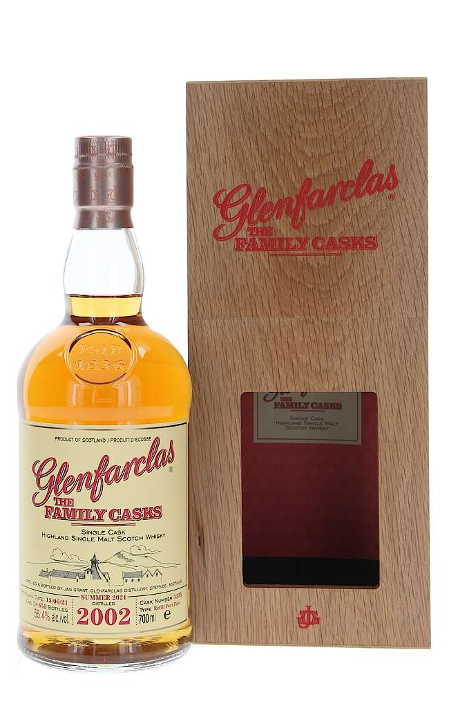 

Виски Glenfarclas 2002 Family Casks No. 3335, 0.7 л