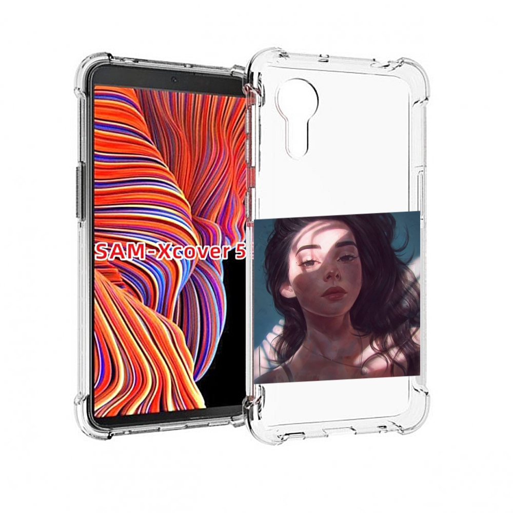 

Чехол MyPads девушка-в-лучах женский для Samsung Galaxy Xcover 5, Прозрачный, Tocco