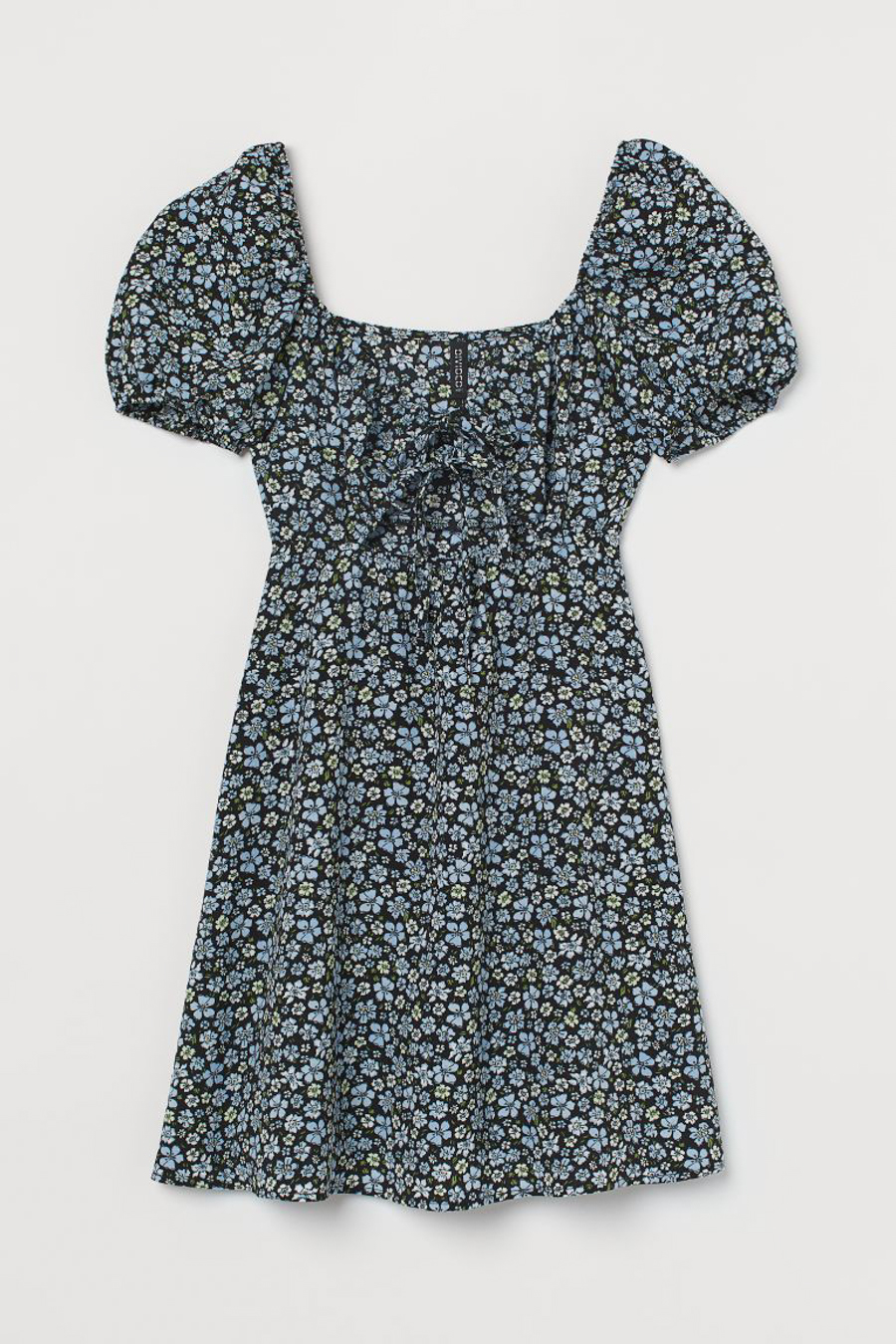 

Платье женское H&M 963236010 черное 44 EU, Черный, 963236