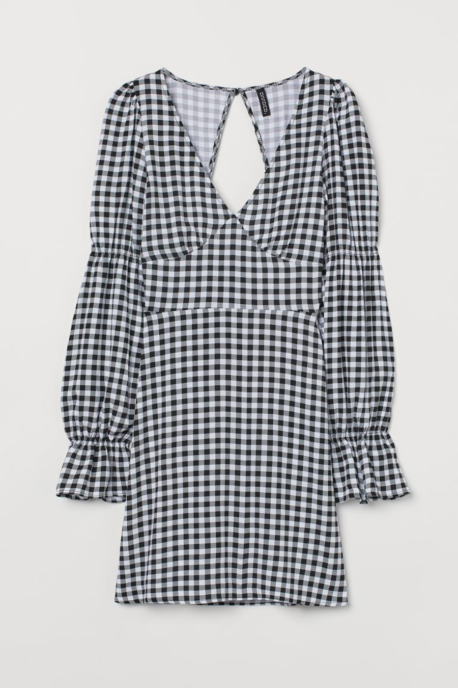 

Платье женское H&M 942651001 черное 44 EU, Черный, 942651