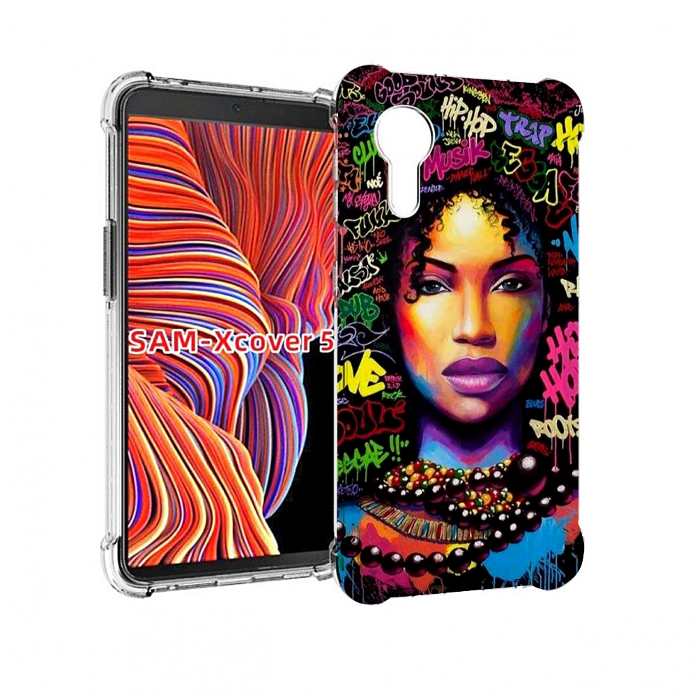

Чехол MyPads девушка-в-граффити женский для Samsung Galaxy Xcover 5, Прозрачный, Tocco