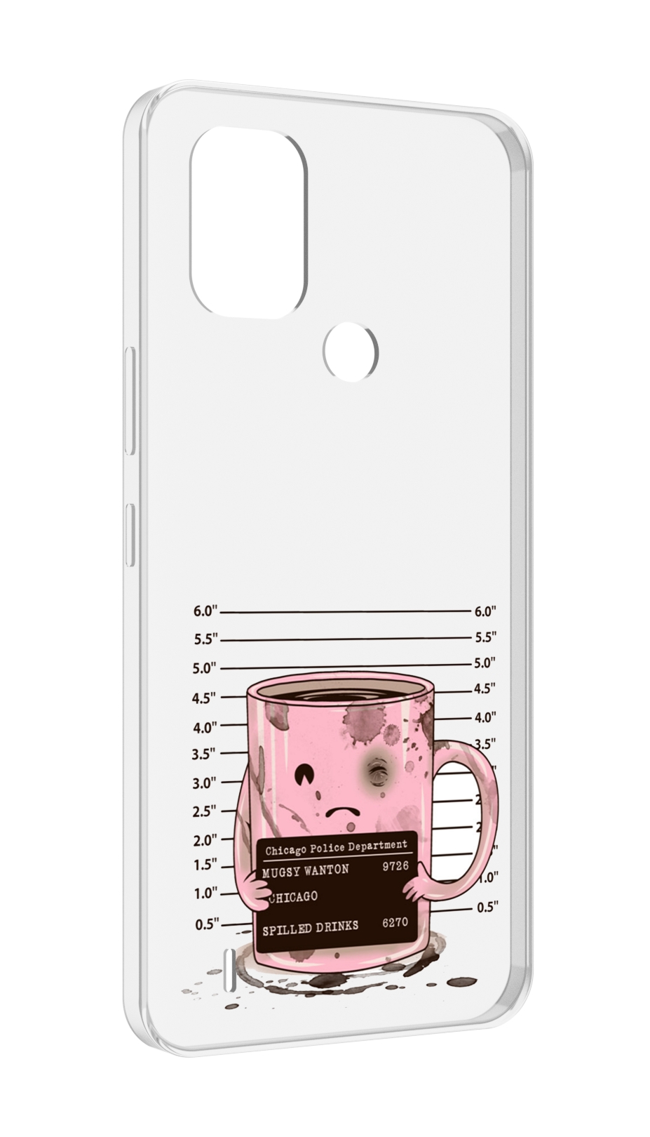 

Чехол MyPads кружка для Nokia C31, Прозрачный, Tocco