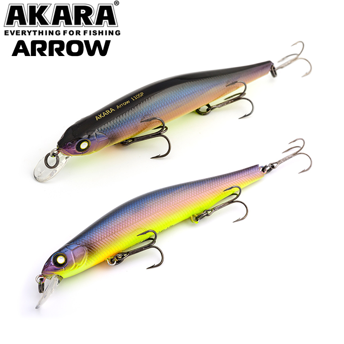 

Воблер Akara Arrow 110SP 17 гр 3/5 oz 4,3 in A79, Разноцветный, Arrow