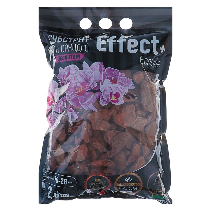 

Субстрат для орхидей Effect+ Eco line 19-28 мм, с цеолитом, 2 л