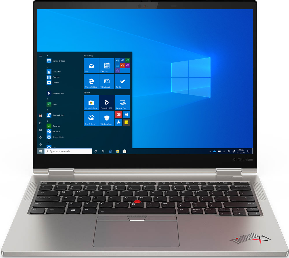 фото Ноутбук lenovo thinkpad x1 titanium yoga gen 1 (20qa001srt)