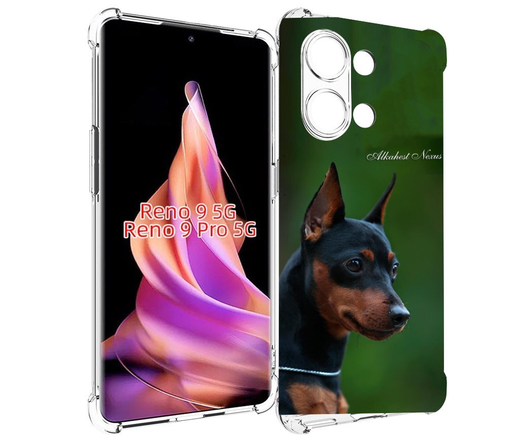 

Чехол MyPads цвергпинчер черпинчер для OPPO Reno 9 / Reno 9 Pro, Прозрачный, Tocco