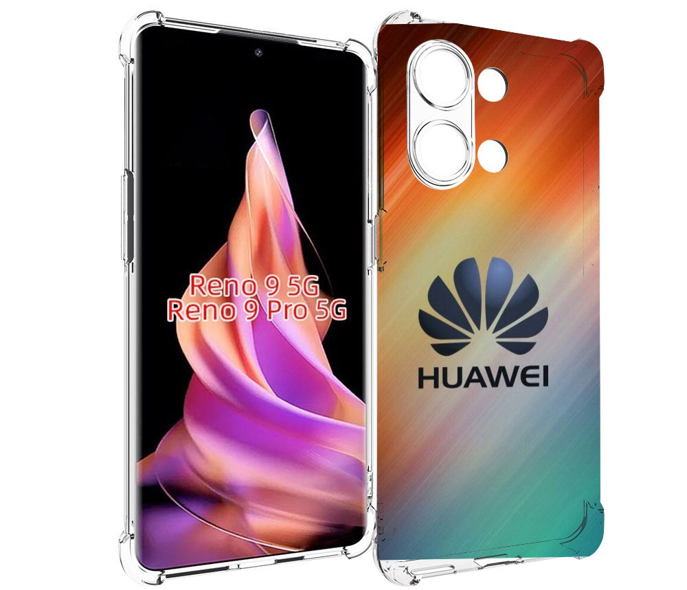 

Чехол MyPads хуавей на фоне сияния для Oppo Reno 9/Reno 9 Pro, Прозрачный, Tocco