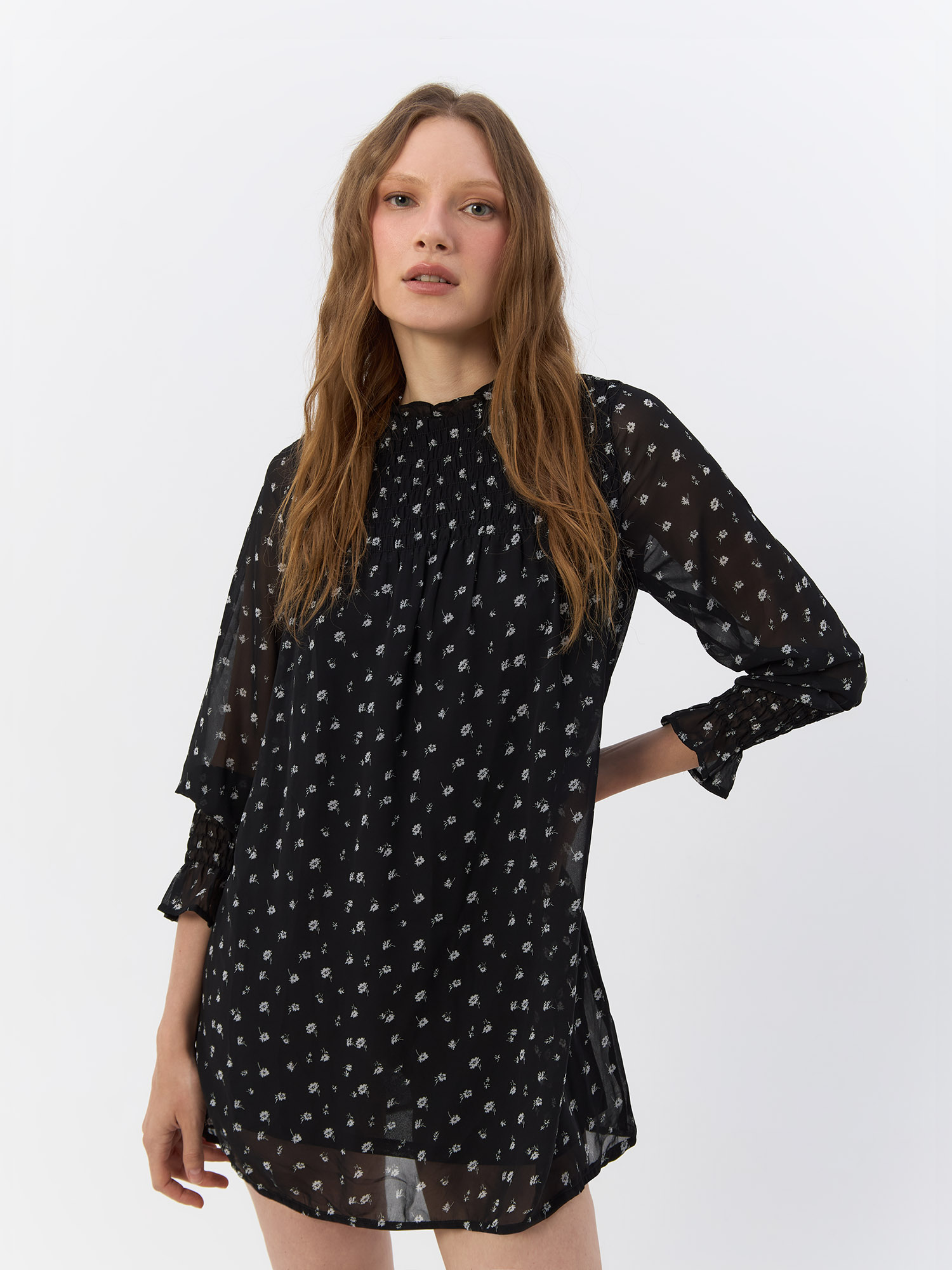 

Платье женское H&M 951132 черное 36 EU, Черный, 951132