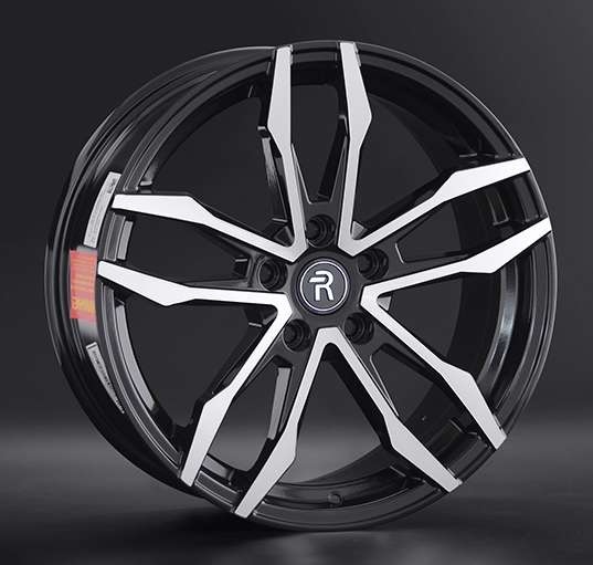 

Колесный диск Replay LX188 (BF) 8xR18 ET30 5*114.3 D60.1, Черный;серебристый