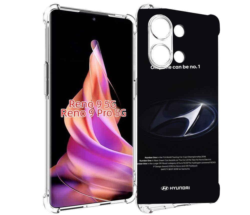 

Чехол MyPads хендаи hyundai 3 для Oppo Reno 9/Reno 9 Pro, Прозрачный, Tocco