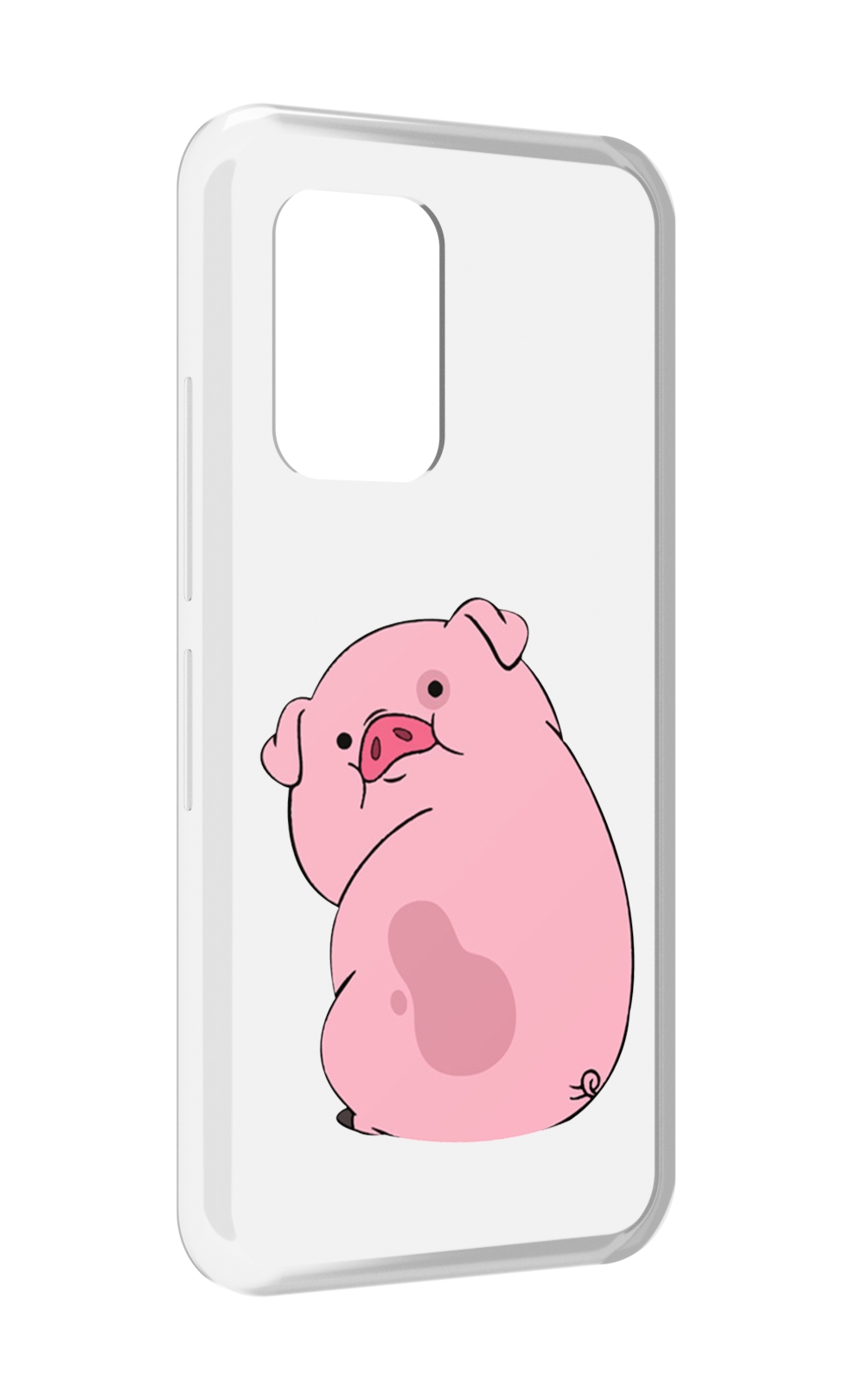 

Чехол MyPads милый-поросенок детский для UMIDIGI Bison GT, Прозрачный, Tocco