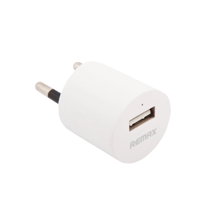 

Сетевое зарядное устройство Remax 1 USB RMT5288 Белое