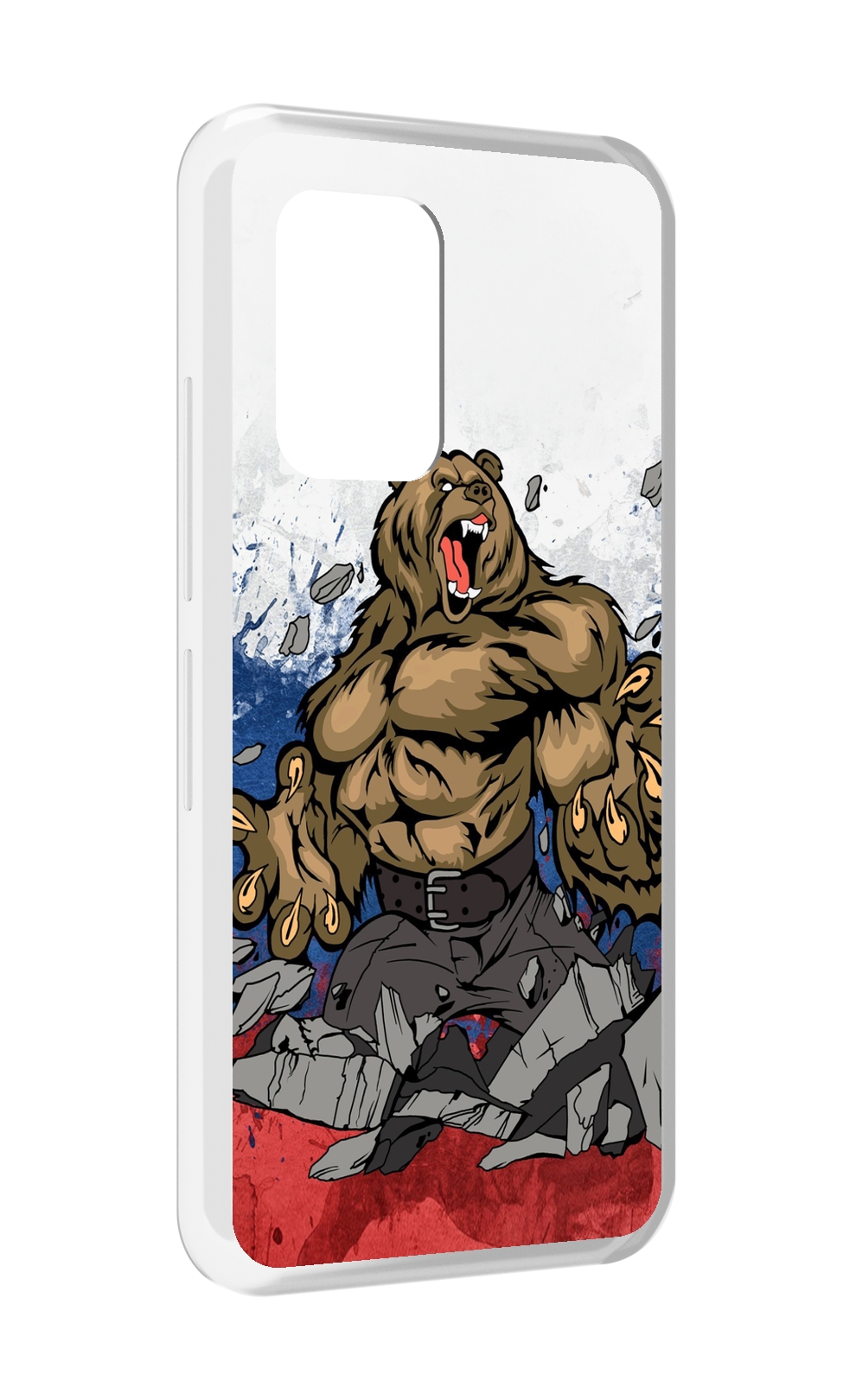 

Чехол MyPads медведь защитник родины для UMIDIGI Bison GT, Прозрачный, Tocco