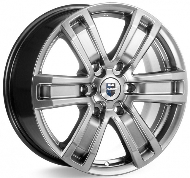 

Колесный диск K&K R7-Рольф (КС456) (Дарк платинум) 7xR16 ET38 6*127 D77.9 WHS213804