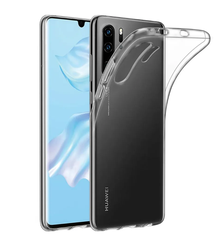 

Силиконовый чехол для Huawei P30 Pro TPU 1мм Прозрачный глянцевый