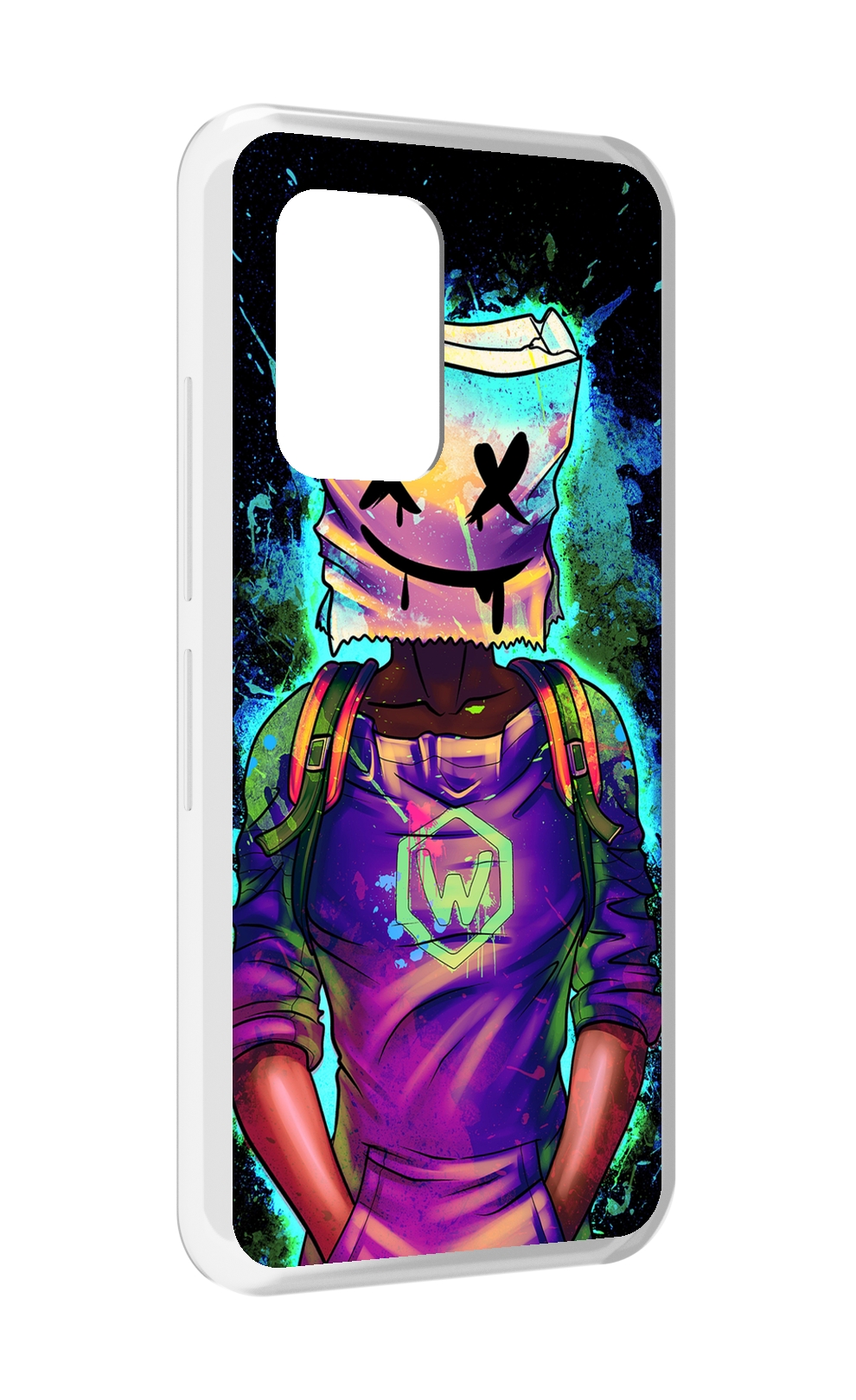 

Чехол MyPads маршмеллоу-глитч для UMIDIGI Bison GT, Прозрачный, Tocco