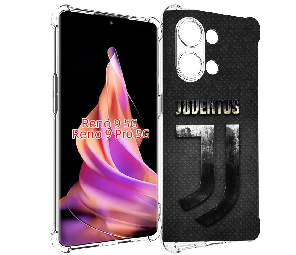 

Чехол MyPads фк ювентус турин для Oppo Reno 9/Reno 9 Pro, Прозрачный, Tocco