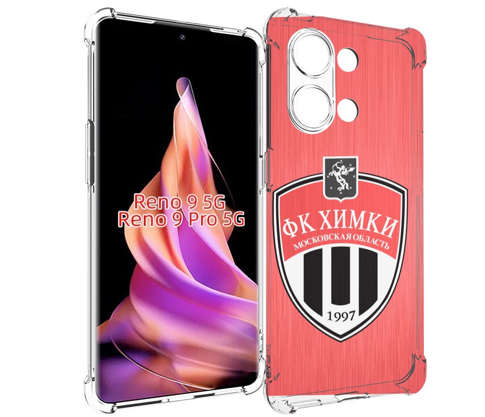 

Чехол MyPads фк химки московская обл для Oppo Reno 9/Reno 9 Pro, Прозрачный, Tocco