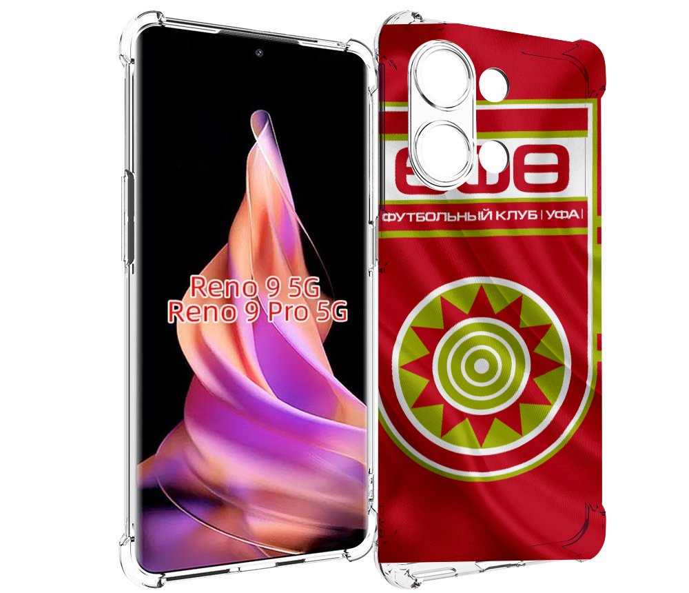 

Чехол MyPads фк уфа для Oppo Reno 9/Reno 9 Pro, Прозрачный, Tocco