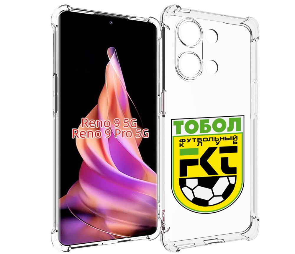 

Чехол MyPads фк тобол мужской для Oppo Reno 9/Reno 9 Pro, Прозрачный, Tocco