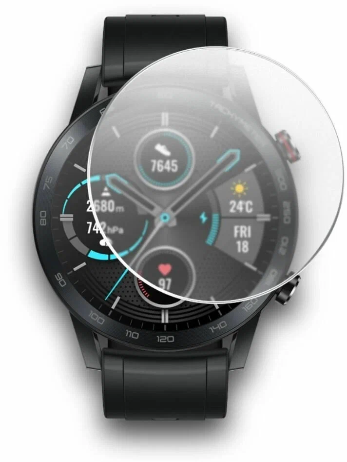 Комплект пленки LuxCase для Honor Watch GS 3 Front, 2 шт.