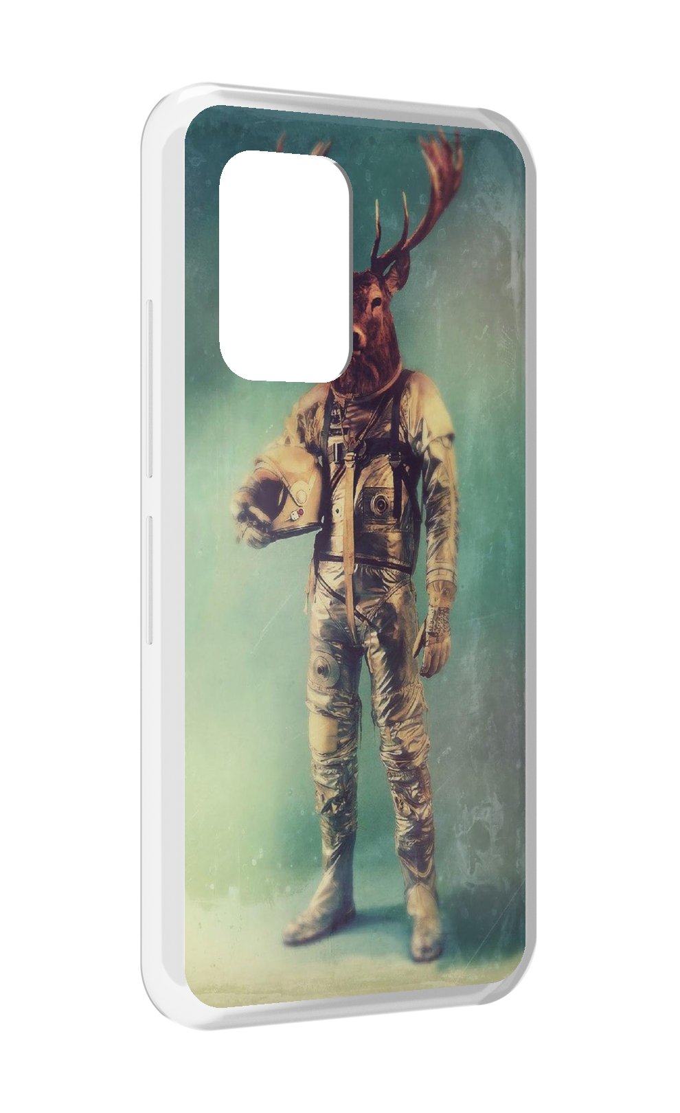 

Чехол MyPads лось космонавт для UMIDIGI Bison GT, Прозрачный, Tocco