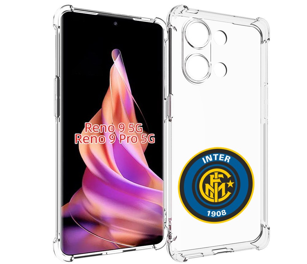 

Чехол MyPads фк интер мужской для Oppo Reno 9/Reno 9 Pro, Прозрачный, Tocco
