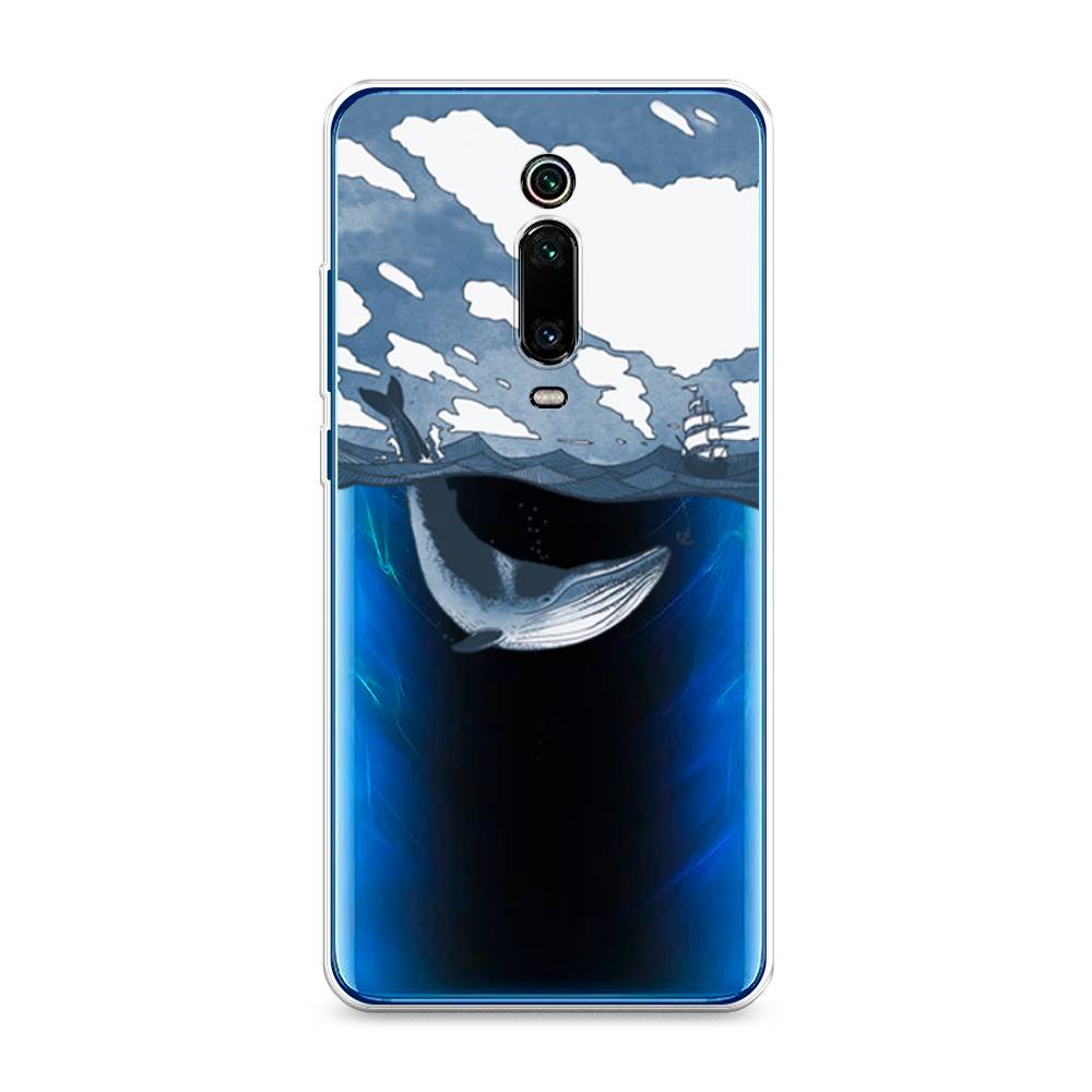 

Чехол на Xiaomi Redmi K20 "Большой кит", Синий, 35850-1