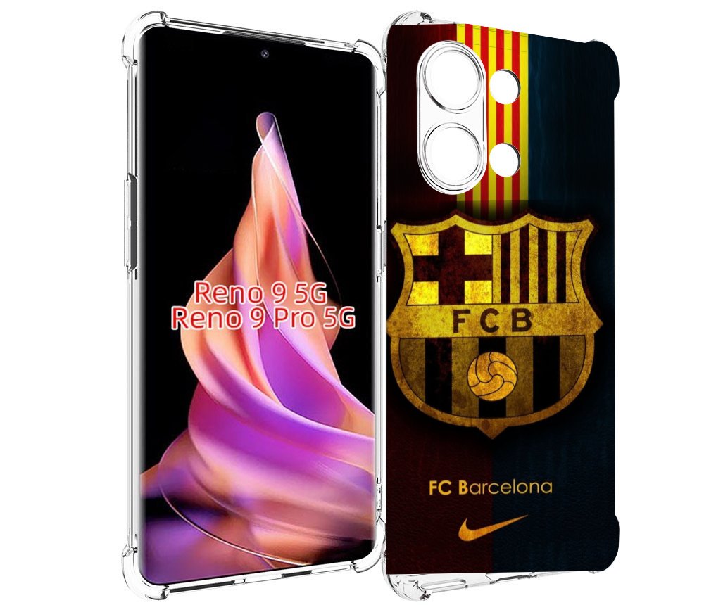 

Чехол MyPads фк барселона мужской для Oppo Reno 9/Reno 9 Pro, Прозрачный, Tocco