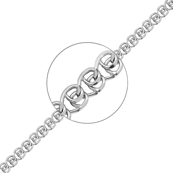 

Браслет из серебра р. 17 Golden Eagle 81050480117, 81050480117