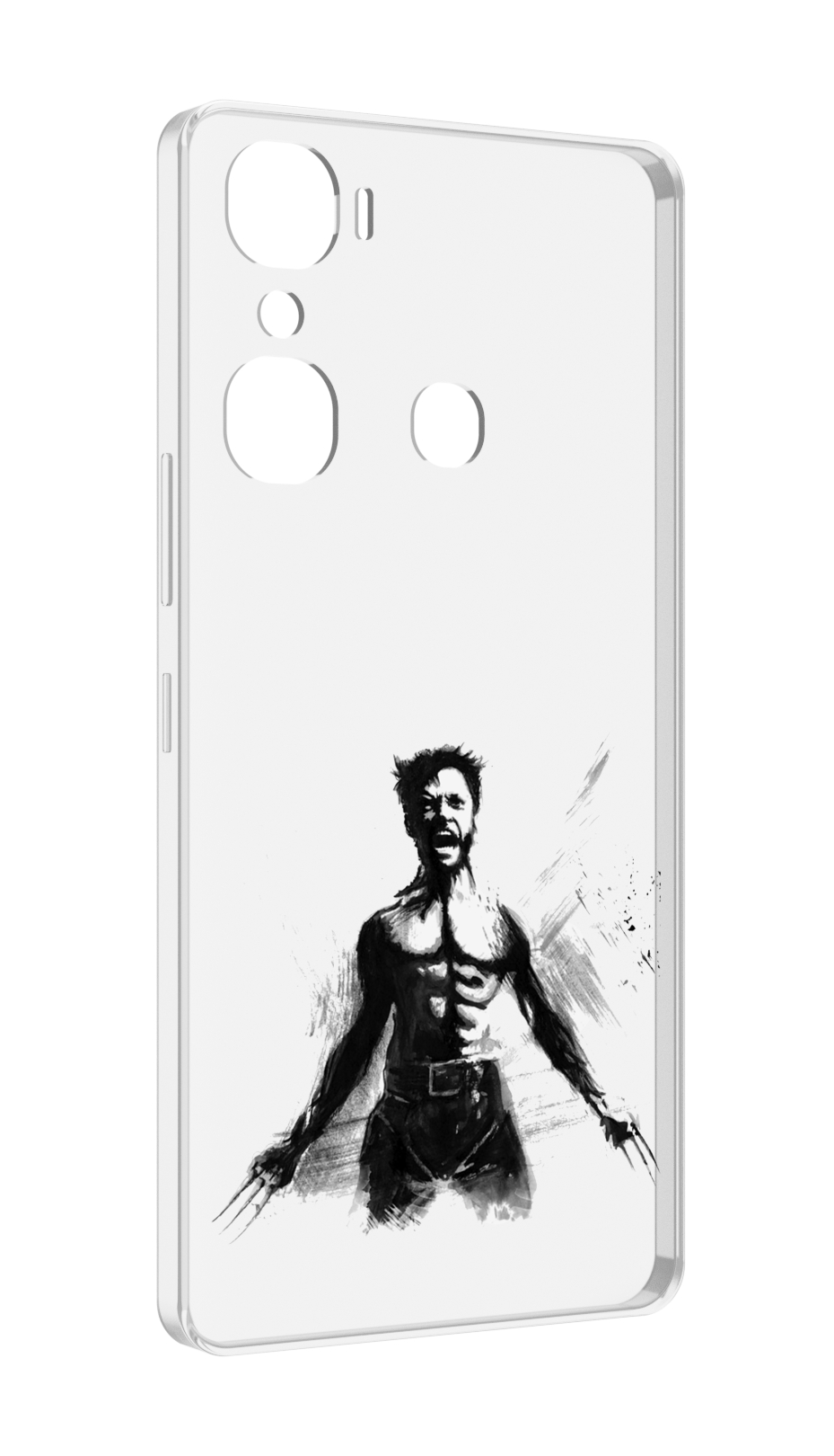 

Чехол MyPads росомаха для Infinix Hot 12 Pro, Прозрачный, Tocco